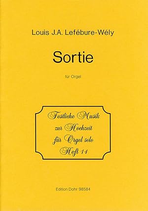 Image du vendeur pour Sortie fr Orgel Es-Dur mis en vente par Verlag Christoph Dohr