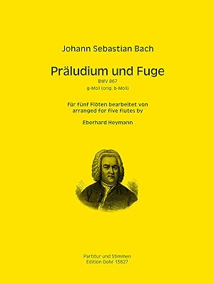 Immagine del venditore per Prludium und Fuge g-Moll BWV 867 (fr fnf Flten) (original b-Moll) venduto da Verlag Christoph Dohr