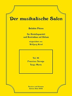 Seller image for Tango Maria (fr Streichquartett) for sale by Verlag Christoph Dohr