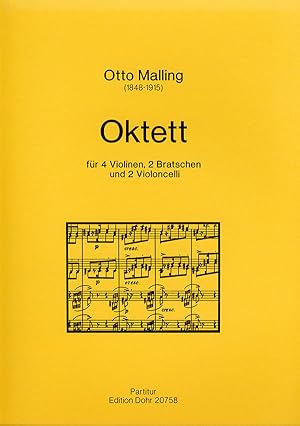 Bild des Verkufers fr Oktett fr 4 Violinen, 2 Violen und 2 Violoncelli op. 50 zum Verkauf von Verlag Christoph Dohr