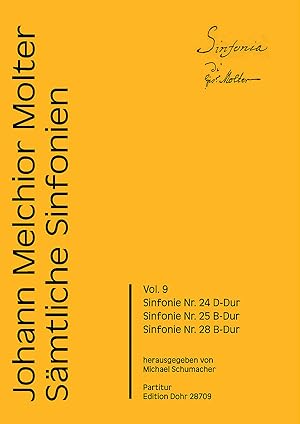 Bild des Verkufers fr Sinfonien Nr. 24, 25 & 28 zum Verkauf von Verlag Christoph Dohr
