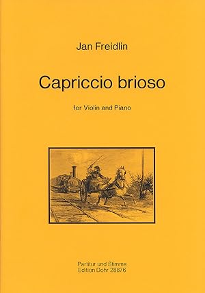 Bild des Verkufers fr Capriccio brioso fr Violine und Klavier (2008) zum Verkauf von Verlag Christoph Dohr