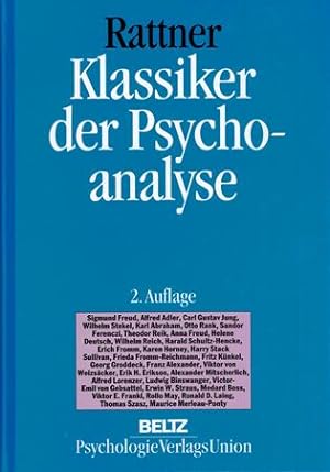 Klassiker der Psychoanalyse.