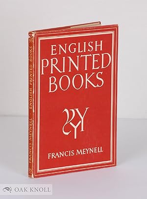 Seller image for ENGLISH PRINTED BOOKS for sale by Oak Knoll Books, ABAA, ILAB