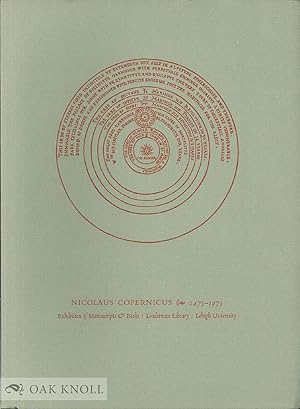 Imagen del vendedor de NICOLAUS COPERNICUS, 1473-1973, HIS REVOLUTIONS AND HIS REVOLUTION a la venta por Oak Knoll Books, ABAA, ILAB