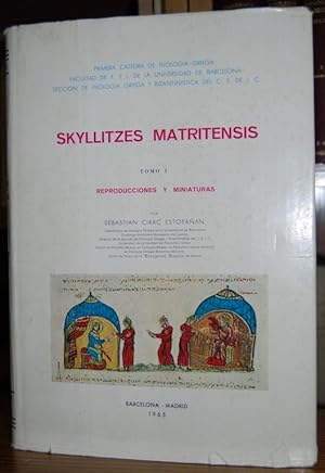 Imagen del vendedor de SKYLLITZES MATRITENSIS. Tomo I: REPRODUCCIONES Y MINIATURAS. (Unico publicado) a la venta por Fbula Libros (Librera Jimnez-Bravo)