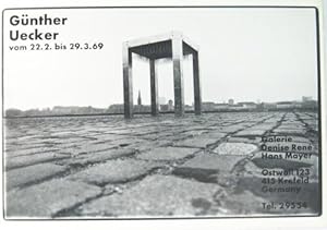 Image du vendeur pour Gnther Uecker vom 22.2. bis 29.3.69. mis en vente par Rotes Antiquariat