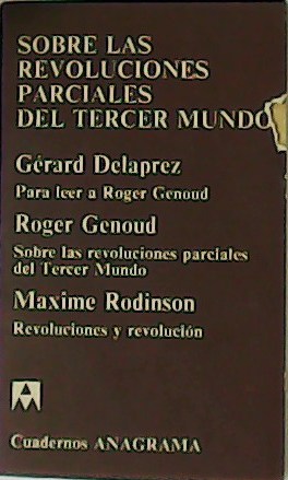 Imagen del vendedor de Sobre las revoluciones parciales del tercer mundo. a la venta por Librera y Editorial Renacimiento, S.A.