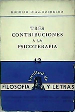 Immagine del venditore per Tres contribuciones a la psicoterapia. venduto da Librera y Editorial Renacimiento, S.A.