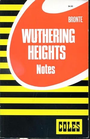 Seller image for Bront Wuthering Heights : Notes for sale by Librairie Le Nord