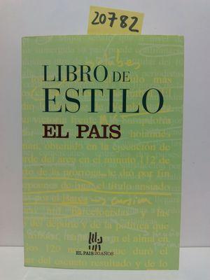 Image du vendeur pour LIBRO DE ESTILO DE EL PAS mis en vente par Librera Circus