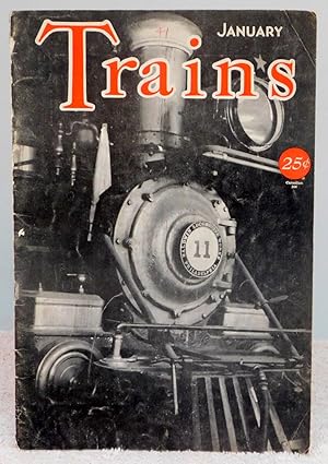 Image du vendeur pour Trains January 1941 Vol. 1 No. 3 mis en vente par Argyl Houser, Bookseller