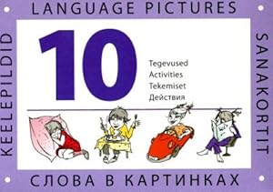Komplekt Keelepildid / Language Pictures / Sanakortit / Slova v kartinkakh 10-12