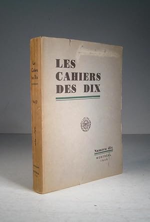 Les Cahiers des Dix. Numéro 10