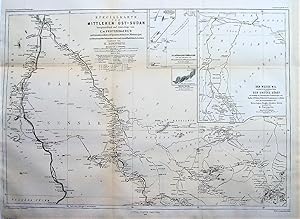 1876 and 1877 Two Special Maps of Middle Eastern Sudan Primarily Based on E. de Pruyssenaere's As...