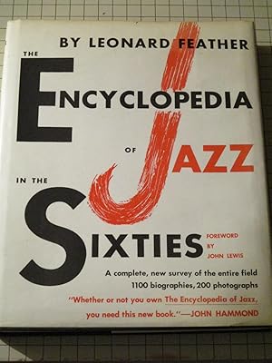 Seller image for Encyclopedia of Jazz in the Sixties for sale by rareviewbooks