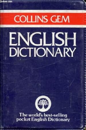 Seller image for COLLINS GEM ENGLISH DICTIONARY for sale by Le-Livre