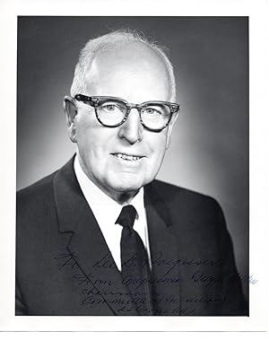 SIGNED PHOTOGRAPH OF CONGRESSMAN GEORGE P. MILLER