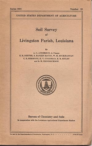 SOIL SURVEY OF LIVINGSTON PARISH, LOUISIANA (Series 1931)