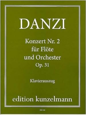 Bild des Verkufers fr Konzert d-Moll Nr.2 op.31fr Flte und Orchester : fr Flte und Klavier zum Verkauf von AHA-BUCH GmbH