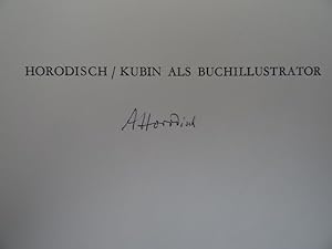 Alfred Kubin als Buchillustrator. Amsterdam, Erasmus, 1949. 51 S., 1 Bl. Mit farb. Titelbild, far...