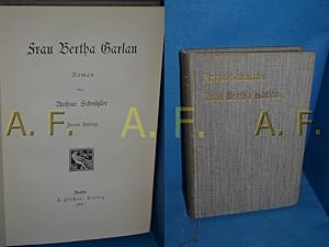 Bild des Verkufers fr Frau Bertha Garlan, Roman zum Verkauf von Antiquarische Fundgrube e.U.