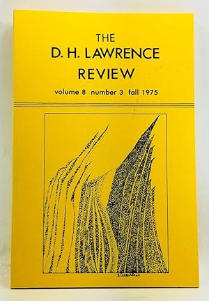 Image du vendeur pour The D. H. Lawrence Review, Volume 8, Number 3 (Fall 1975). D. H. Lawrence and Women mis en vente par Cat's Cradle Books