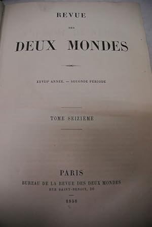 Jonathan Swift, son Genie et ses Oeuvres, in: REVUE DES DEUX MONDES. XXVIIIe annee. Seconde perio...