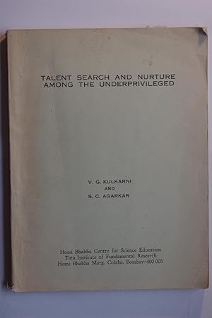 Seller image for Talent Search and Nurture among the Underprivileged for sale by Dr Martin Hemingway (Books)