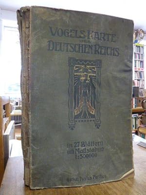 Karte des Deutschen Reichs - 27 Blätter in Kupferstich im Maszstab von 1 : 500.000, Redaktion von...