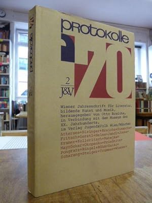 Protokolle '70, [Band] 2 - Wiener Jahresschrift für Literatur, bildende Kunst und Musik,