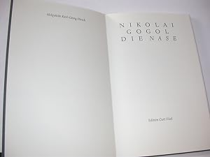 Die Nase , von Nikolai Gogol, Holzstiche von Karl-Georg Hirsch