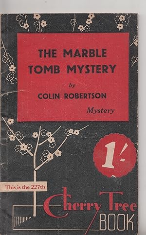Immagine del venditore per The Marble Tomb Mystery venduto da COLD TONNAGE BOOKS