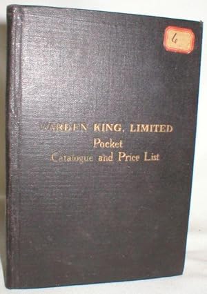 Warden King, Limited, Pocket Catalogue and Price List