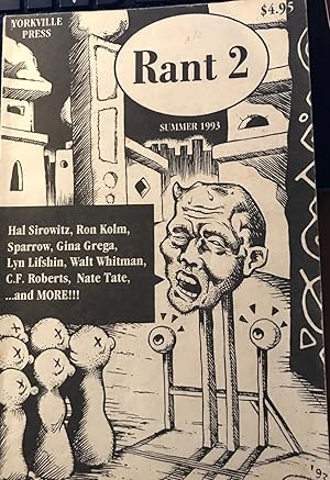 Immagine del venditore per Rant #2 Summer 1993 venduto da Rob Warren Books
