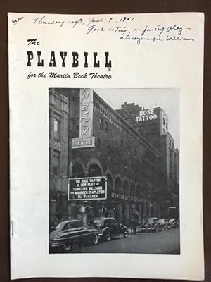 The Rose Tattoo - Playbill