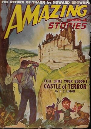 Imagen del vendedor de AMAZING Stories: November, Nov. 1948 a la venta por Books from the Crypt