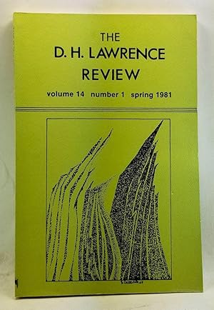 Imagen del vendedor de The D. H. Lawrence Review, Volume 14, Number 1 (Spring 1981). D. H. Lawrence: Friendship and Reputation a la venta por Cat's Cradle Books