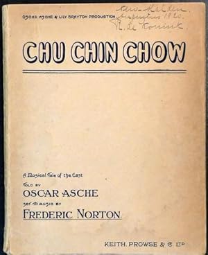 Chu chin chow. A musical tale of the east. Told by Oscar Asche. Vocal score