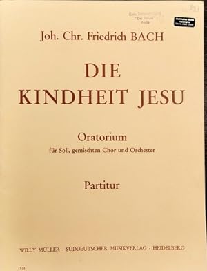 Bild des Verkufers fr Die Kindheit Jesu. Oratorium fr Soli, gemischten Chor und Orchester. Hrsg. von H.J. Dahmen zum Verkauf von Paul van Kuik Antiquarian Music