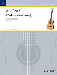 Imagen del vendedor de ALBENIZ - Cordoba Op.232 n 4 (Nocturno) para Violoncello y Guitarra (Jerie/Ragossnig) a la venta por Mega Music