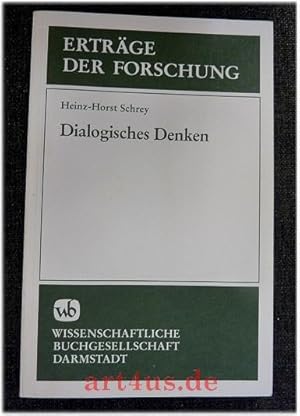 Dialogisches Denken. Erträge der Forschung ; 1