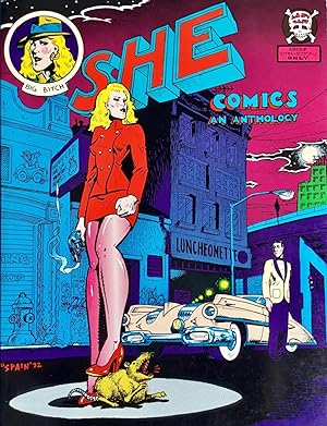SHE Comics : An Anthology of BIG BITCH (tpb. 1st. - Signed by SPAIN)