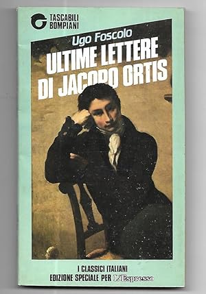 Immagine del venditore per Ultime lettere di Jacopo Ortis venduto da Libreria Oltre il Catalogo