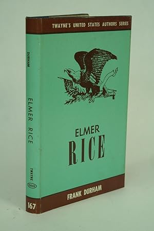 Image du vendeur pour Elmer Rice. mis en vente par ATGBooks