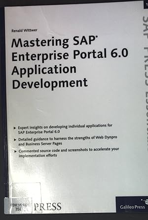 Bild des Verkufers fr Mastering SAP Enterprise Portal 6.0 Application Development; SAP PRESS Essentials 12; zum Verkauf von books4less (Versandantiquariat Petra Gros GmbH & Co. KG)