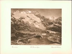 Seller image for Kupfertiefdruck : Gemsjger. Berninahospiz. Doppeltafel nach Photographien for sale by Bcher bei den 7 Bergen