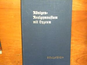 Geschichte des Röntgen-Realgymnasiums mit Realschule und Lyzeum. Herausgegeben aus Anlaß des 100 ...
