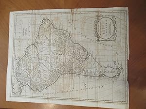 "Map Of The European Settlments In South America" (Original Antique Map)