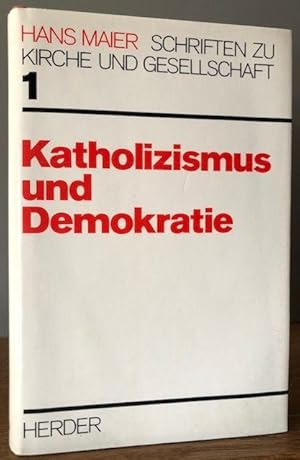 Bild des Verkufers fr Katholizismus und Demokratie. zum Verkauf von Antiquariat Lohmann